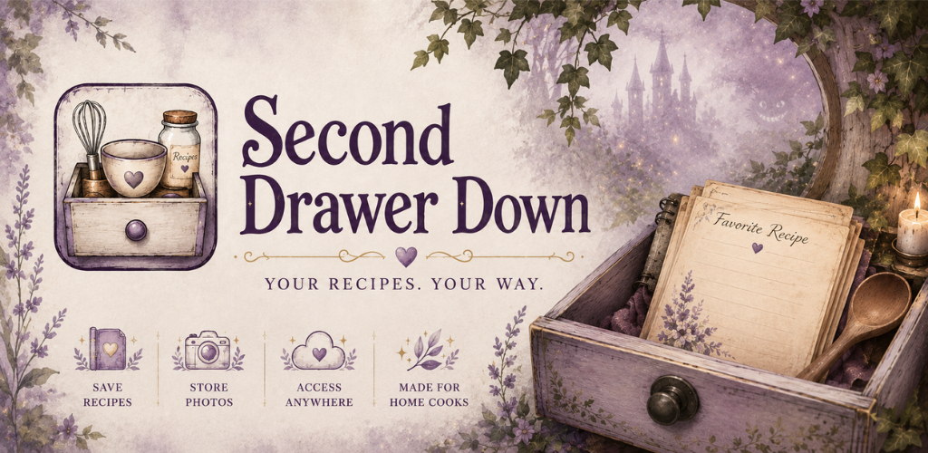 Second Drawer Down whimsical recipe artwork